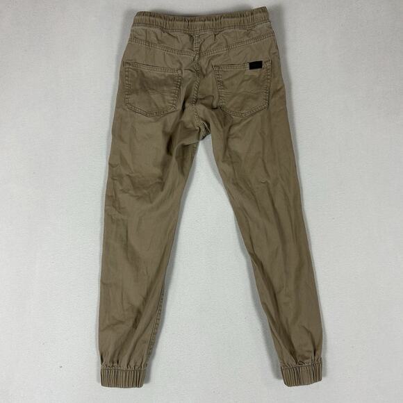 Denizen Cargo Joggers Pants Men's Size XS Tan Casual Drawstring Pockets Stretch - Picture 9 of 15